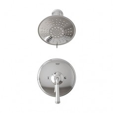 GROHE Gloucester Chrome 1-Handle Shower Faucet with Valve - B079Y9RM5Q
